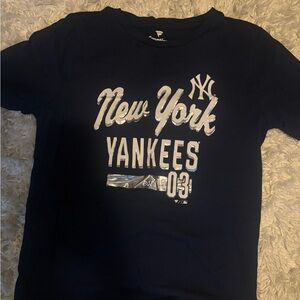 Fanatics Kids Navy New York Yankees Tee